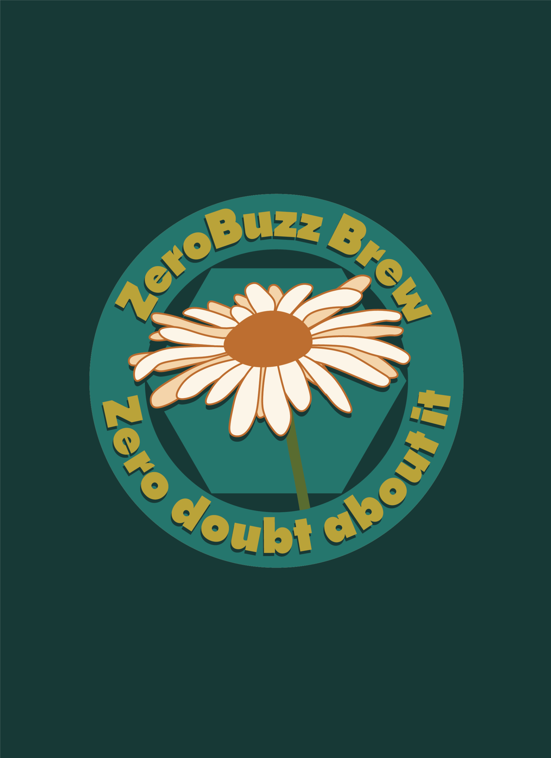 Logo med blomst